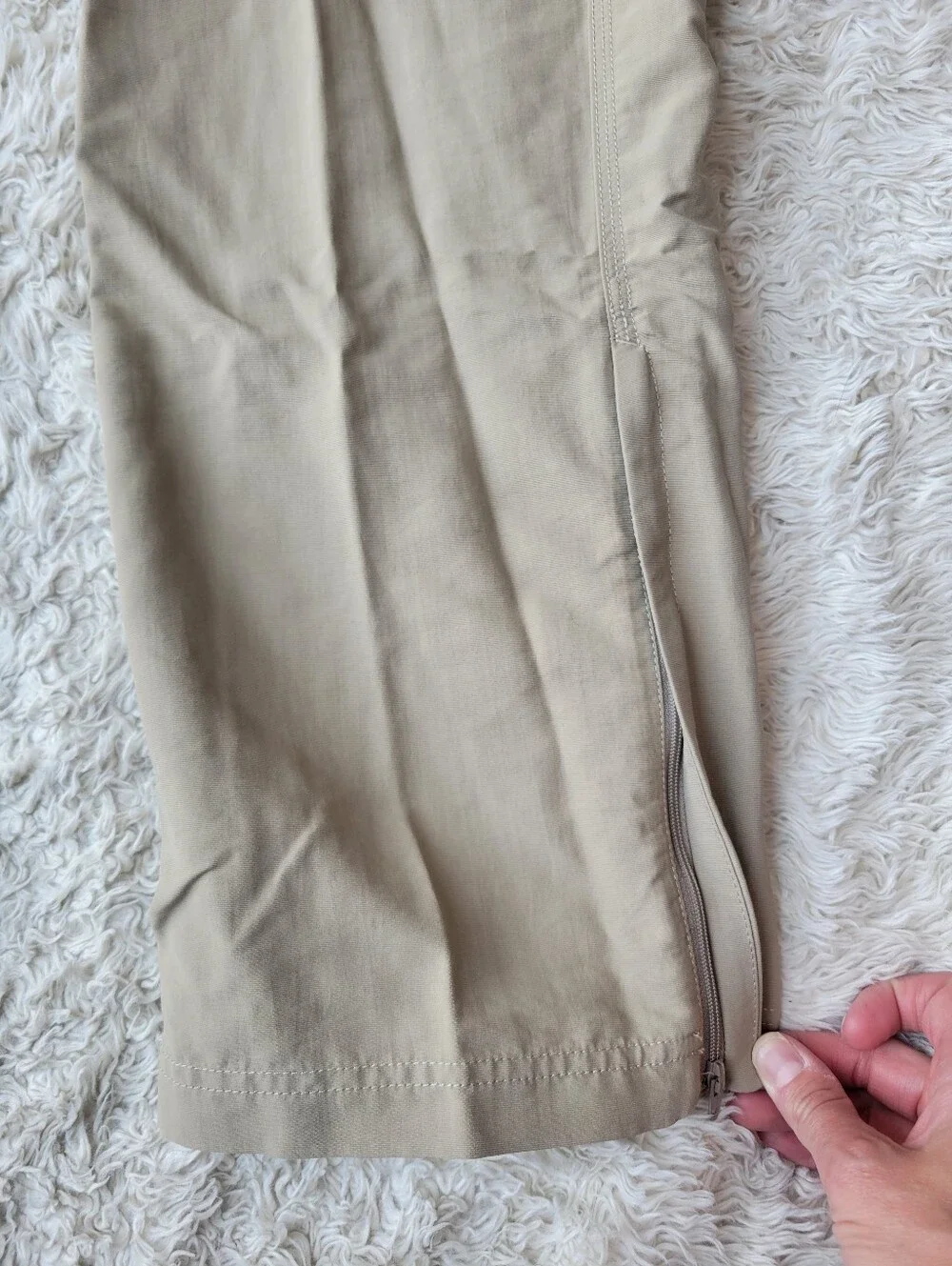 The North Face Convertible Pants Tan Mens Small